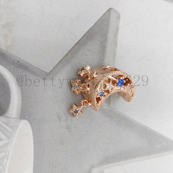 Pandora Star & Crescent Moon Charm - Picture 7 of 7